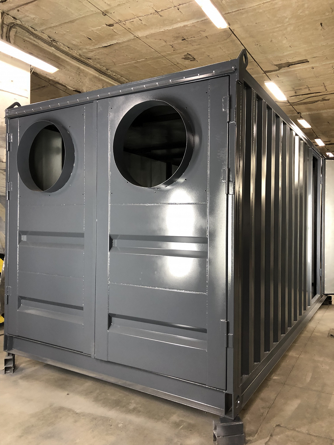 Изготовили два Блочных контейнера АГП-200